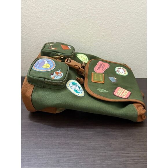 Loungefly Peanuts Snoopy Beagle Scout Canvas Mini Backpack - Picture 4 of 6